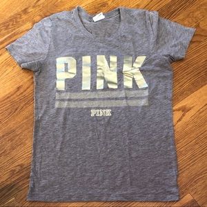 Pink logo Tee